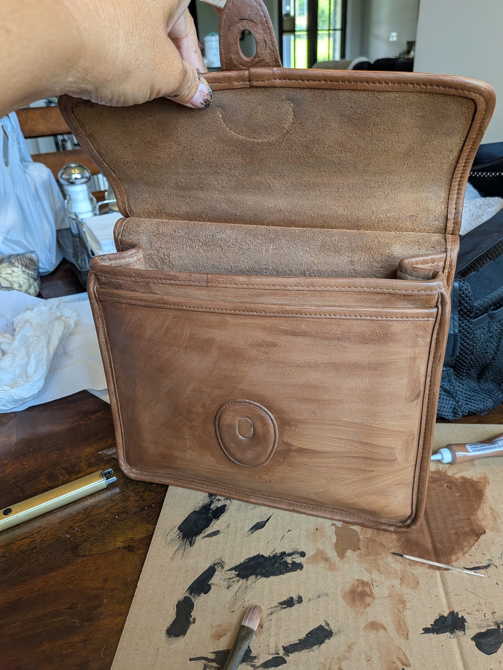Restoring A Vintage Bag - Picture 4 of 9